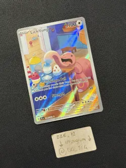 Pokemon Temporal Forces - Lickitung - 180/162 - Illustration Art Rare - M/NM - Image 3