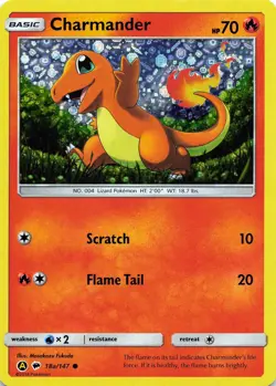 POKEMON Charmander - 18a/147 General Mills Promo #018a/147 Holo LP - Image 1