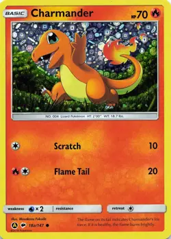 POKEMON Charmander - 18a/147 General Mills Promo #018a/147 Holo LP - Image 3