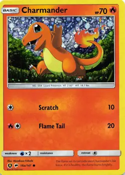 POKEMON Charmander - 18a/147 General Mills Promo #018a/147 Holo LP - Image 5