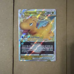 Pokemon Dragonite VSTAR 050/078 Pokemon GO Ultra Rare Holo NM - Image 1