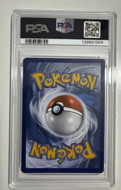 2022 POKEMON SWSH BLACK STAR PROMO #191 LEAFEON-HOLO PSA 9 - Image 2