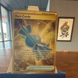 Nintendo Pokemon Rare Candy SV01 Scarlet & Violet 256/198 Gold Secret Rare TCG - Image 2