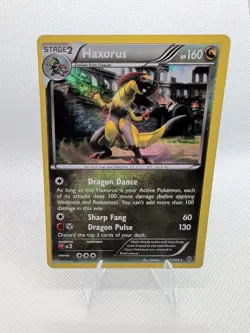 Pokemon HAXORUS 111/162 - XY BREAKthrough - RARE HOLO - MINT - Image 1