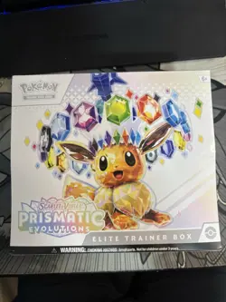 Pokemon TCG Prismatic Evolutions Elite Trainer Box ETB - Factory Sealed - Image 1