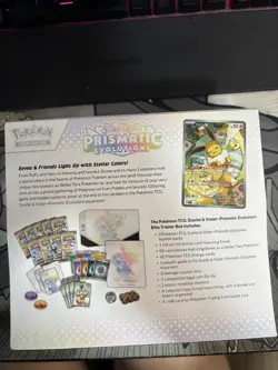 Pokemon TCG Prismatic Evolutions Elite Trainer Box ETB - Factory Sealed - Image 2
