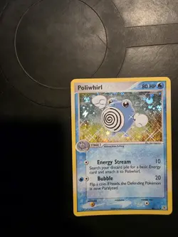 Pokemon TCG Poliwhirl 46/112 and Poliwag 75/112 FireRed LeafGreen Reverse Holos - Image 1