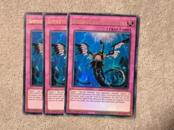 Infinite Impermanence (1st, Ultra) x3 - MAMA-EN100 - Playset of YuGiOh Cards - Image 1