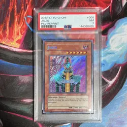 Yu-Gi-Oh! Jinzo PSV-000 Secret Rare Holo Pharaoh's Servant Unlimited PSA - Image 1