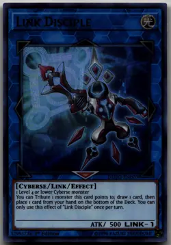 Link Disciple Ultra Rare Duel Power DUPO-EN070 LP - Image 1