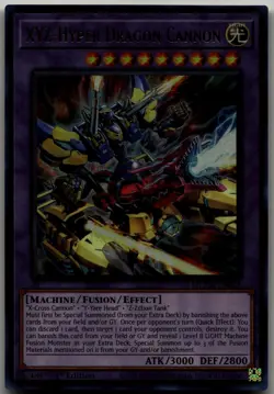 XYZ-Hyper Dragon Cannon Ultra Rare Maze of the Master MZTM-EN021 LP - Image 1