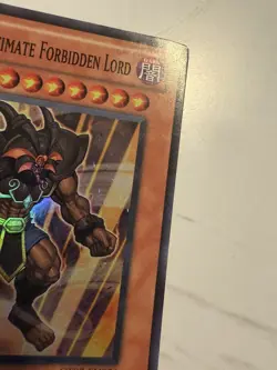 EXODIUS THE ULTIMATE FORBIDDEN LORD 1996 CT07-EN024 YUGIOH Limited Edition LP - Image 5