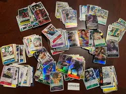 One Piece 350 Cards Bulk Lot TCG Mixed Cards Near Mint ENGLISH Holo/SR included - Image 1