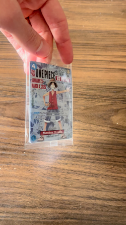 One Piece College Basketball US Voyage Monkey.D.Luffy Card SEALED - Image 2