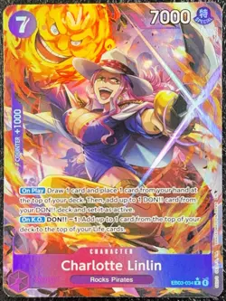 Charlotte Linlin EB03-034, Perona 045, Koala 042 One Piece Heroines lot 3 card - Image 3