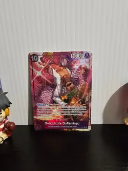One Piece TCG - Donquixote Doflamingo OP14-069 SR Alt Art Azure Sea's Seven NM/M - Image 1