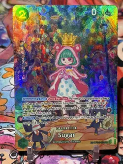 SUGAR - One Piece TCG OP04-024 - SP Special Super Rare - Wings of the Captain - Image 1
