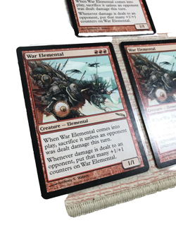 War Elemental – Mirrodin Card - MTG - HP - Condition Shown In Many Pictures - Image 1