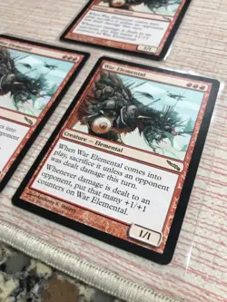 War Elemental – Mirrodin Card - MTG - HP - Condition Shown In Many Pictures - Image 4