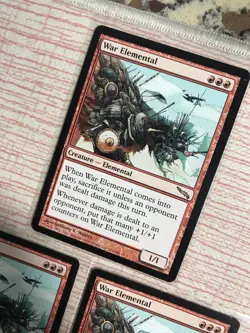 War Elemental – Mirrodin Card - MTG - HP - Condition Shown In Many Pictures - Image 5
