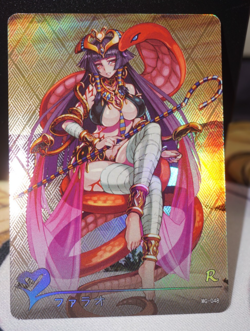 Pharaoh Monster Girl Encyclopedia Goddess Story Waifu Card Foil R MG-048 - Image 1