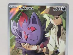 Ns Zorua 189 (SVP) NM Holofoil Promo Rare Pokemon Card - Image 5