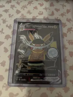 Edward Newgate X Pikachu Crossover Fan Art Card! - Image 1