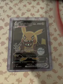 Marshall D Teach X Pikachu One Peice Crossover Fan Art Card! - Image 1