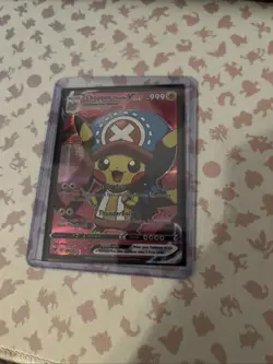 Chopper X Pikachu One Peice And Pokemon Crossover Fan Art Card! - Image 1