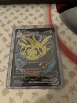 Dbz Goku X Pikachu Pokemon Fan Art Card! - Image 1
