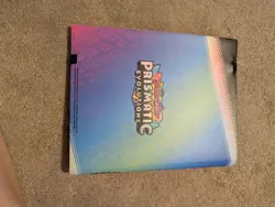 Pokemon Prismatic Evolutions Binder Collection Binder Only No Cards NM - Image 4