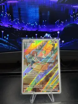 Pokemon Ralts SV01 211/198 Illustration Rare Full Art Holo Card English - Image 1