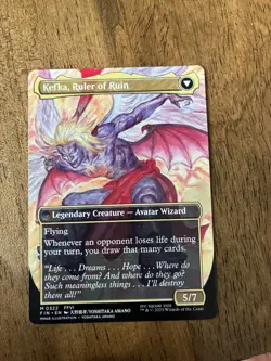 MTG Kefka, Court Mage (Borderless) English Final Fantasy FIN NM M0322 - Image 2