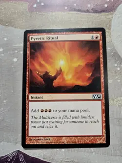 Pyretic Ritual Core Set 2011 M11 - MTG Magic the Gathering - Image 1