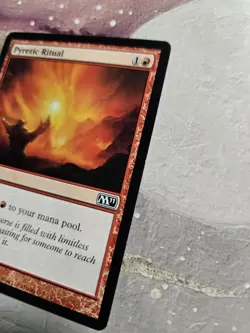 Pyretic Ritual Core Set 2011 M11 - MTG Magic the Gathering - Image 3