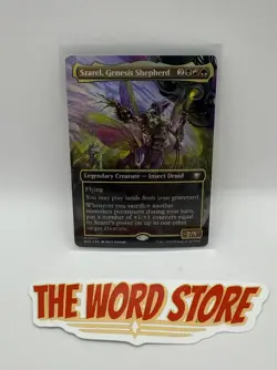 Szarel, Genesis Shepherd (Borderless) FOIL MTG Edge of Eternities - Image 1