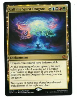 MTG Call the Spirit Dragons Tarkir Dragonstorm Magic The Gathering TCG - Image 1