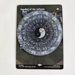 Sundial Of The Infinite Avatar: Last Airbender TLE Bonus Sheet MTG - Image 1