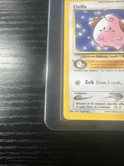 Cleffa #31 Black Star Promo WOTC Vintage Pokemon - Image 2