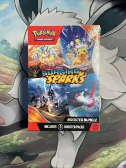 Pokemon TCG: S&V Surging Sparks Factory Sealed Booster Bundle Box - Image 1
