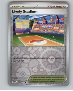 Lively Stadium 180/191 Uncommon SV08: Surging Sparks Pokemon TCG NM - Image 1