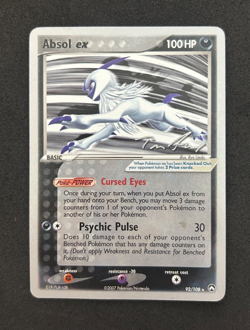 2007 POKEMON WORLD CHAMPIONSHIP DECKS TOM ROOS 92/108 ABSOL EX - LIGHTLY PLAYED - Image 1