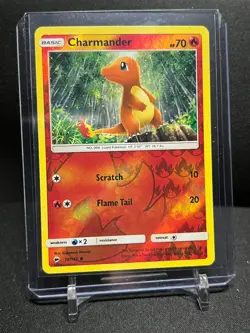 Charmander 18/147 Reverse Holo Pokemon 2017 Burning Shadows - NM - Image 1