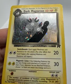 Pokemon TCG Dark Magneton Team Rocket 11/82 Holo Rare Magnet Nintendo 60 HP 2000 - Image 3