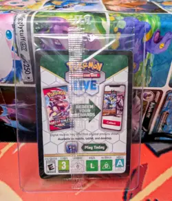 Mew ex SVP 053 Pokemon TCG Scarlet Violet 151 Black Star Promo Full Art SEALED - Image 2