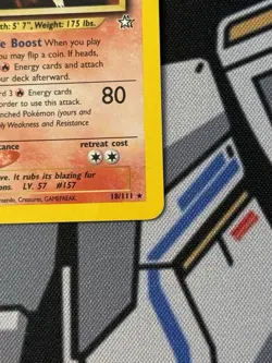 Pokemon TCG Typhlosion Holo Rare 1st Edition Neo Genesis 18/111 - Image 4