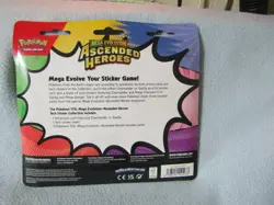 Pokemon Mega Evolution Ascended Heroes Gastly Tech Sticker Collection - Image 2