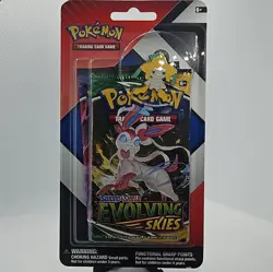 Pokemon TCG: Evolving Skies, Chilling Reign 2-Pack Blister & Pin - NEW 820650851360 - Image 3