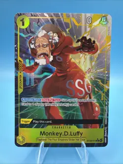 Monkey.D.Luffy ST29-012 Alt Art Start Deck Egghead One Piece TCG English NM - Image 1