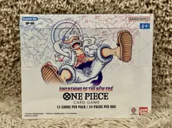 Bandai One Piece CCG OP-05 Awakening of the New Era Sealed Booster Box ENGLISH - Image 1